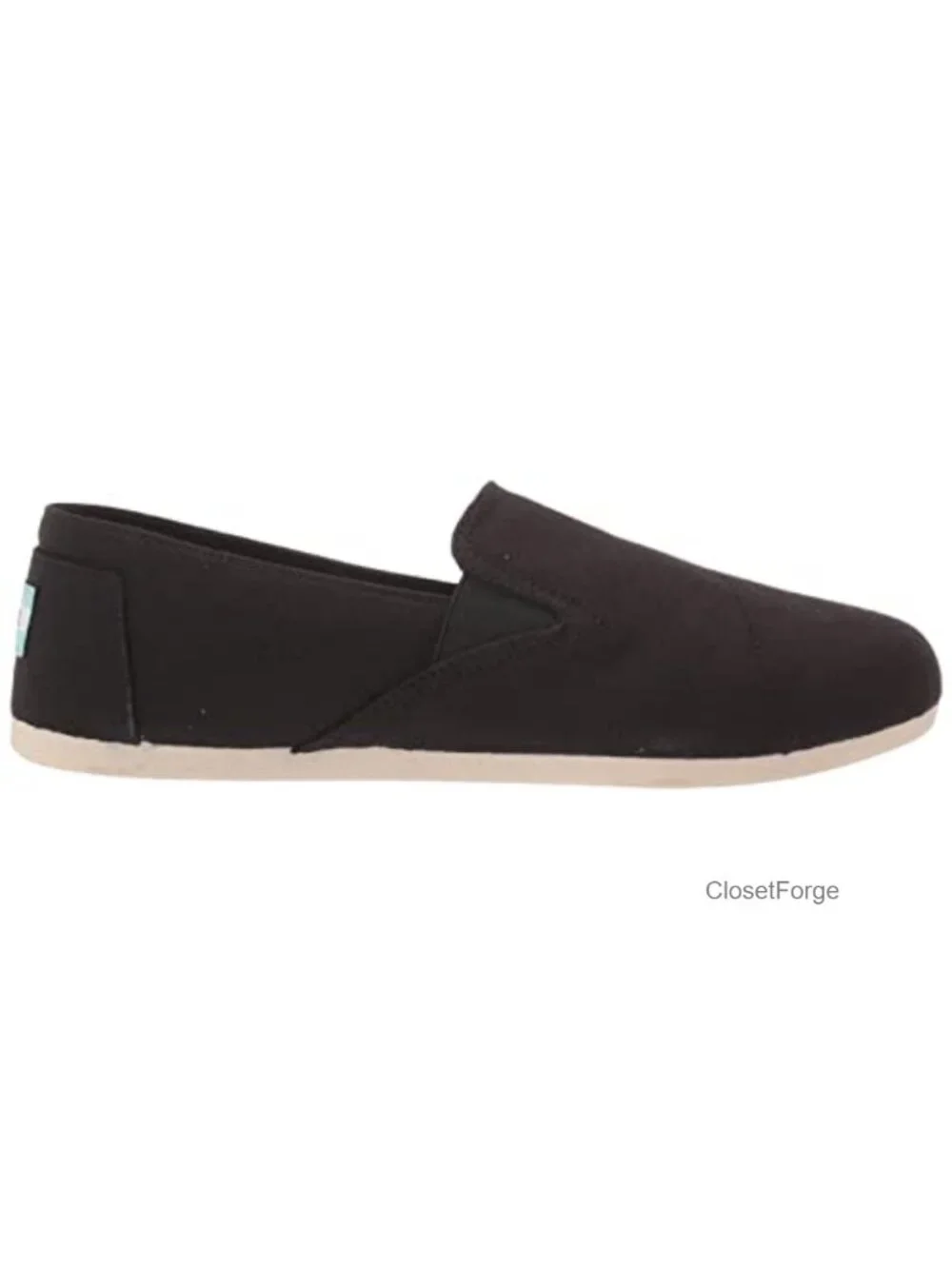 TOMS Redondo Loafer Flat Women's Espadrille Textile Canvas Slip-On
